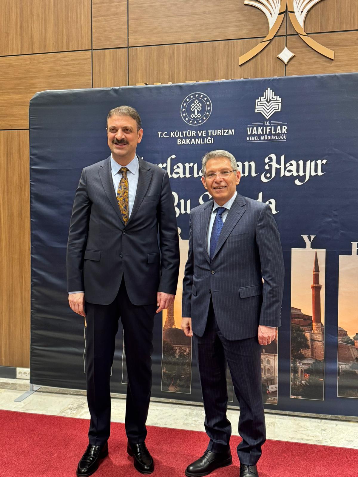 Kültür ve Turizm Bakanlığı Vakıf Başkanları İftar Buluşması 